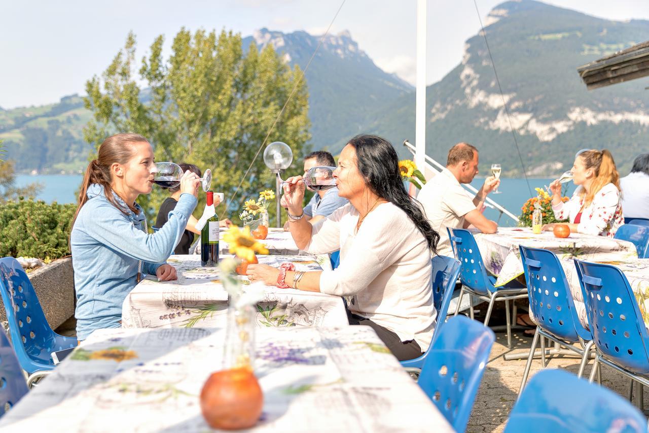 Hotel Restaurant Moeve Faulensee Екстериор снимка