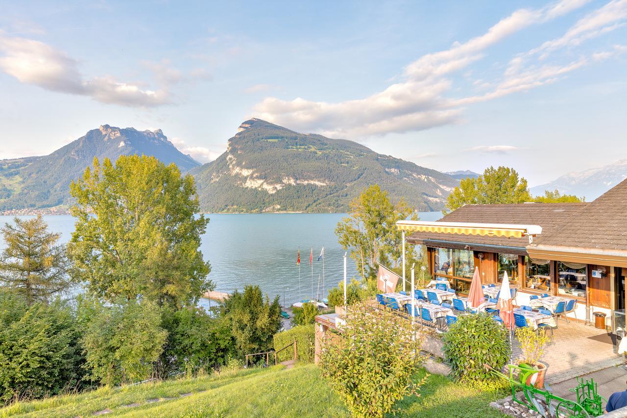 Hotel Restaurant Moeve Faulensee Екстериор снимка